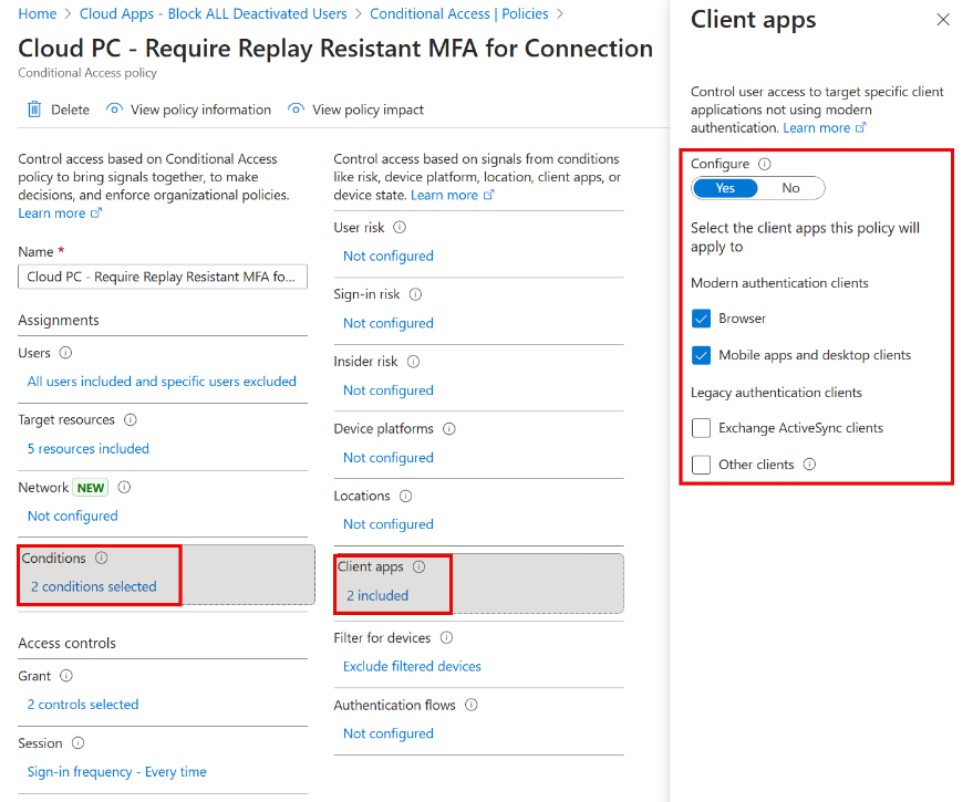 Cloud PC Conditions - Part 1