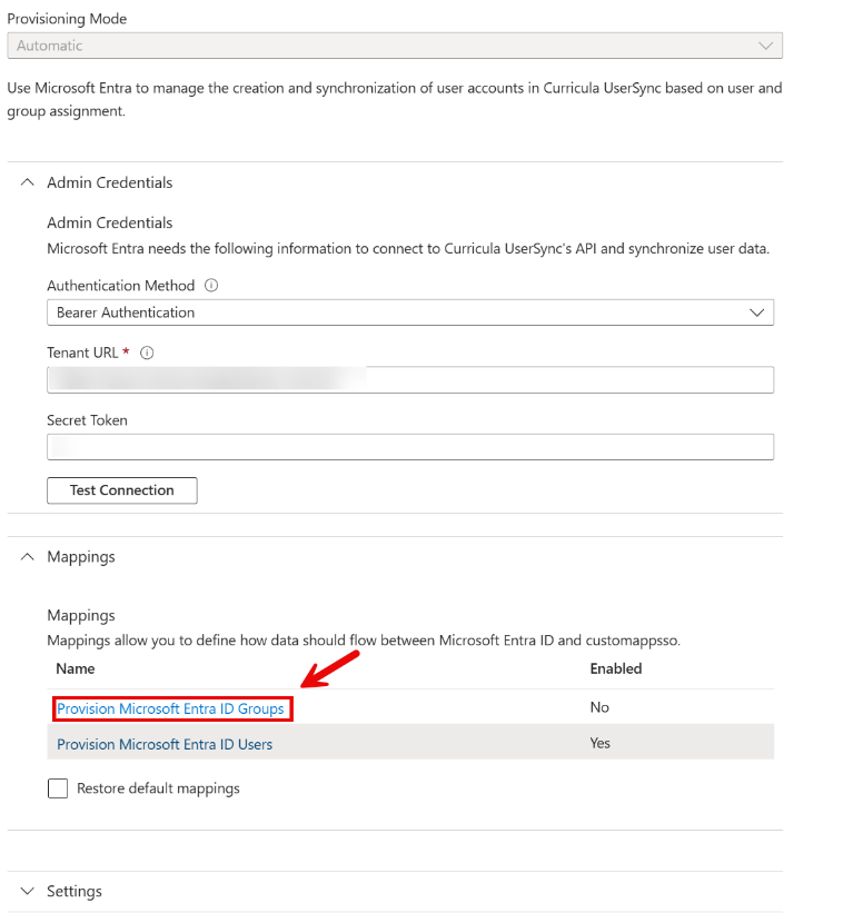 SCIM Disable Group Provisioning