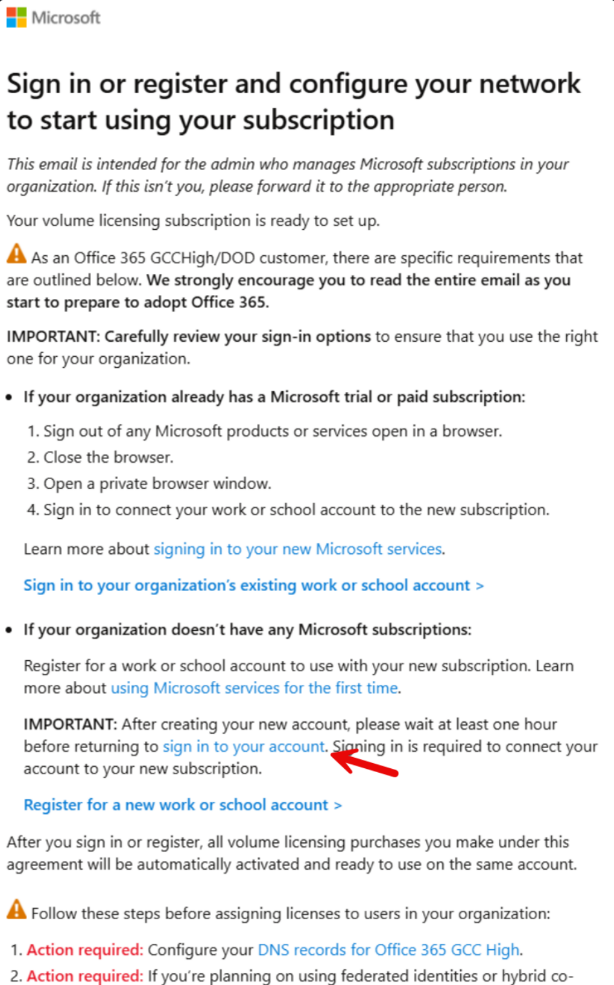 Subscription Connection